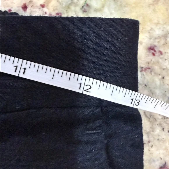 BANANA REPUBLIC Women’s HAYDEN WIDE-LEG LINEN-BLEND PULL-ON PANTS Black Size XS - Picture 5 of 8